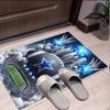 Dallas Cowboys Pattern Rug, Indoor/Outdoor Mat, for Picnic, Gameroom, Bedroom, Office, Living Room, Home Decor Carpet, Birthday Gift
