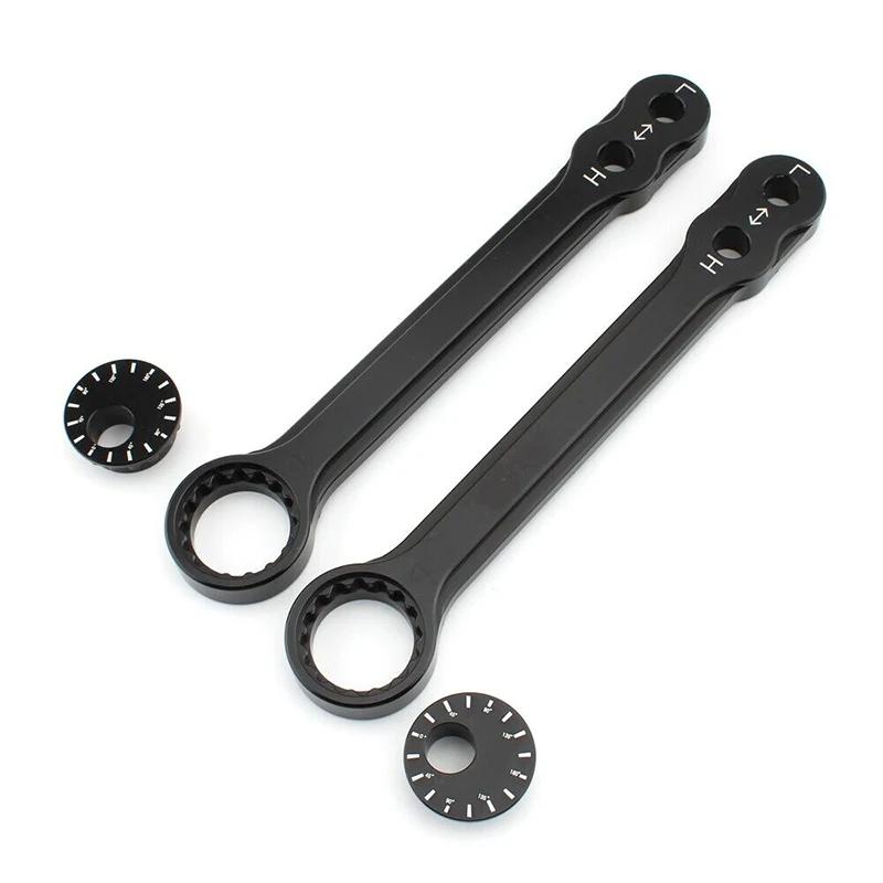 Комплект для опускания мотоцикла, подходит для Kawasaki Ninja 400/Z400/250/Z250 2013-2023, черные регулируемые аксессуары для верхней и нижней подвески
