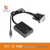 Кабель-переходник VGA на HDMI со звуком и питанием