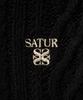 Satur (W) Lorton Cowichan Knit Cardigan Black