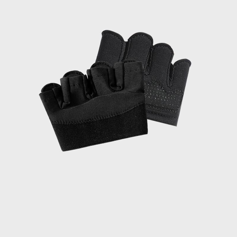 Coexistence Workout Palm Guard Four-Finger Breathable Anti-Slip Polyester Weightlifting Gloves Bodybuilding Hand Grips Fitness