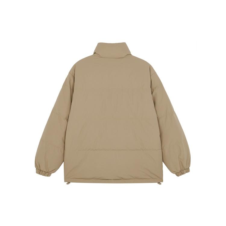 New Balance Logo Print Jacket Asia Sizing 'Khaki White' Unisex 5PB43153-DB