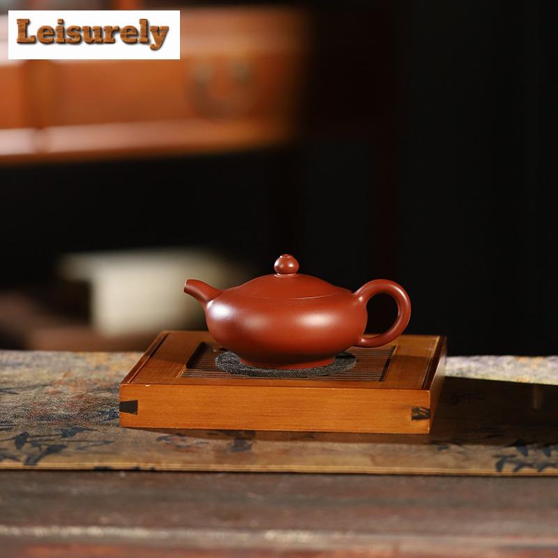 190 мл Классический Исинский фиолетовый глиняный чайник ручной работы Вань нефритовый чайник из сырой руды Чжу глиняный чайник с фильтром чайный набор Zisha