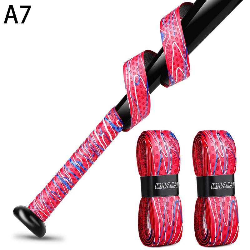 PU Baseball Bat Tapes Wrap 1.75mm ShockAbsorption Multicolor Anti-slip Sport Accessoriess Bockey CricketSoftball Bats Grip