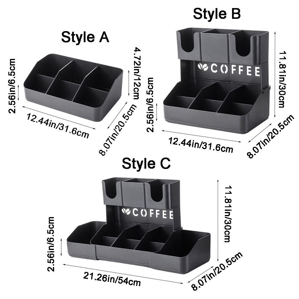 Plastic Disposable Paper Cup Holder Adjustable Cup Dispenser Cup Straw Storage Rack  Office