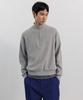 Blank Room Half Zip Knit_Light Gray