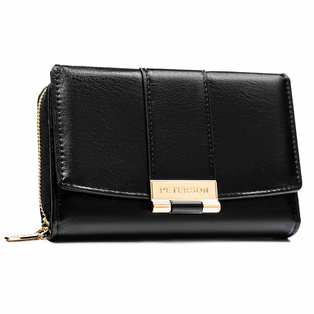 Portfel damski eko PTN 0015-F-9457 BLACK