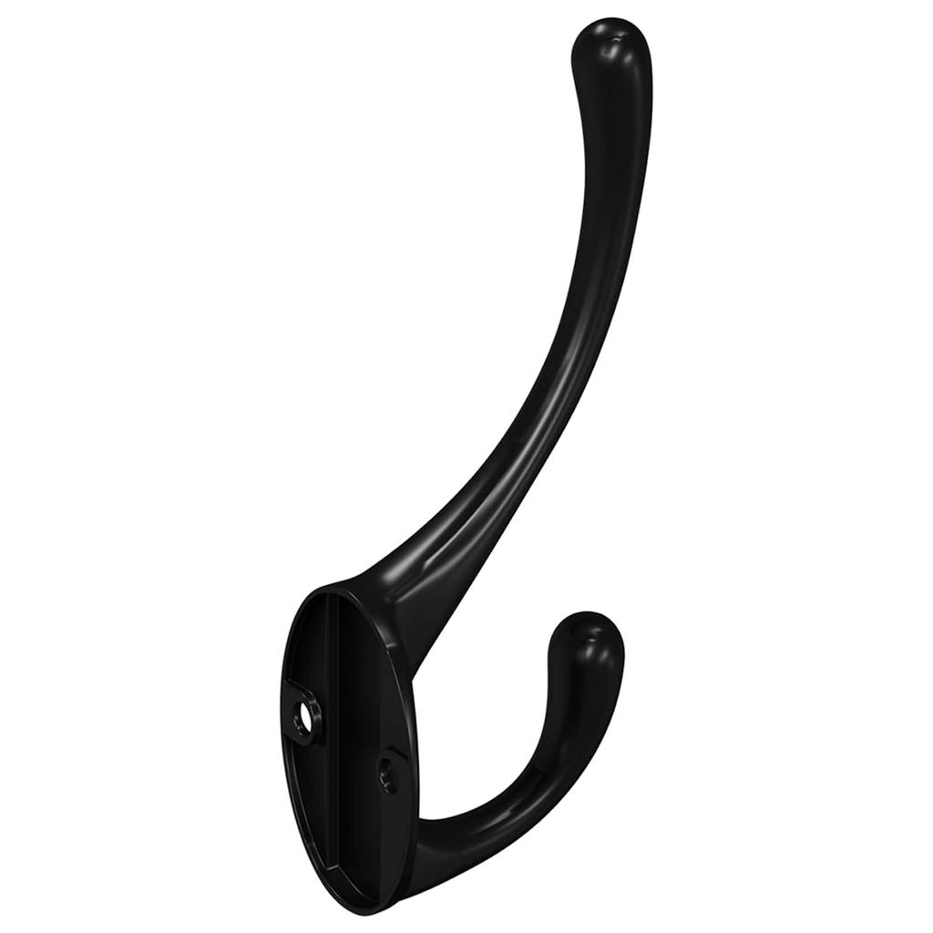 Coat Hook 346 pcs Black 102 x 29 x 47 mm Zinc Alloy