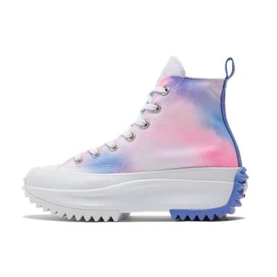 Run Star Hike High Cloud Wash - Женские кроссовки ярко-розового цвета, разноцветные, белые, фиолетовые 572571C