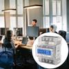 3 Phase 4 Wire Three Phase Energy Meter Electric Kilowatt Hour Meter  Commercial Building