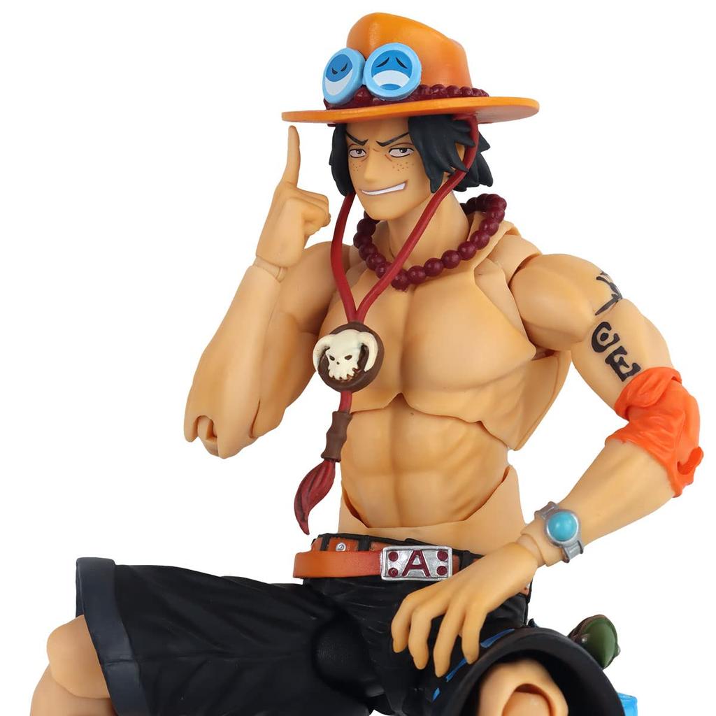 Variable Action Heroes ONE PIECE Portgas Ace 180 мм ПВХ окрашенная подвижная фигурка D. ок.