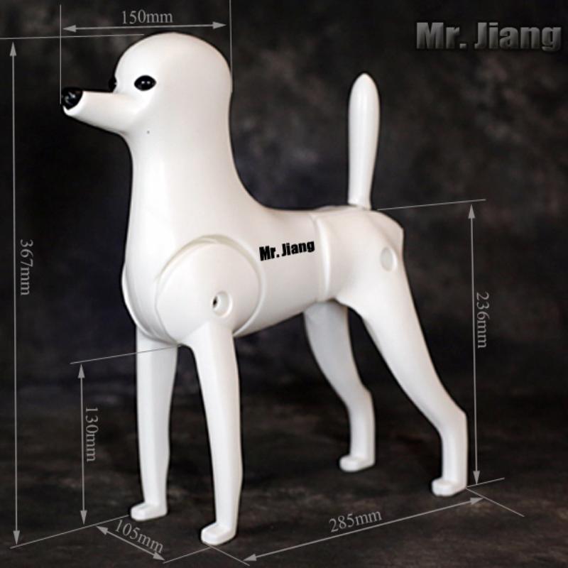 Mr.Jiang Pet Groomer Teacher Poodle Model Teddy Practice Dog Model Standard Skeleton Whole Body Fake Hair