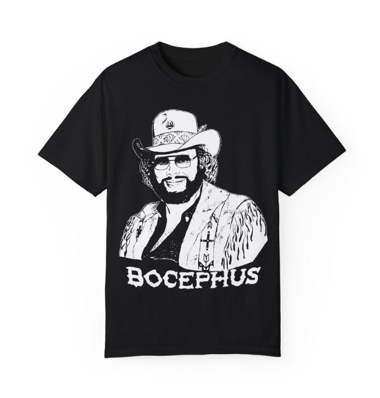 Whiskey Bent & Hell Bound Tshirt Tees Top– Hank Jr. Classic Tour Tee, Front & Back Design