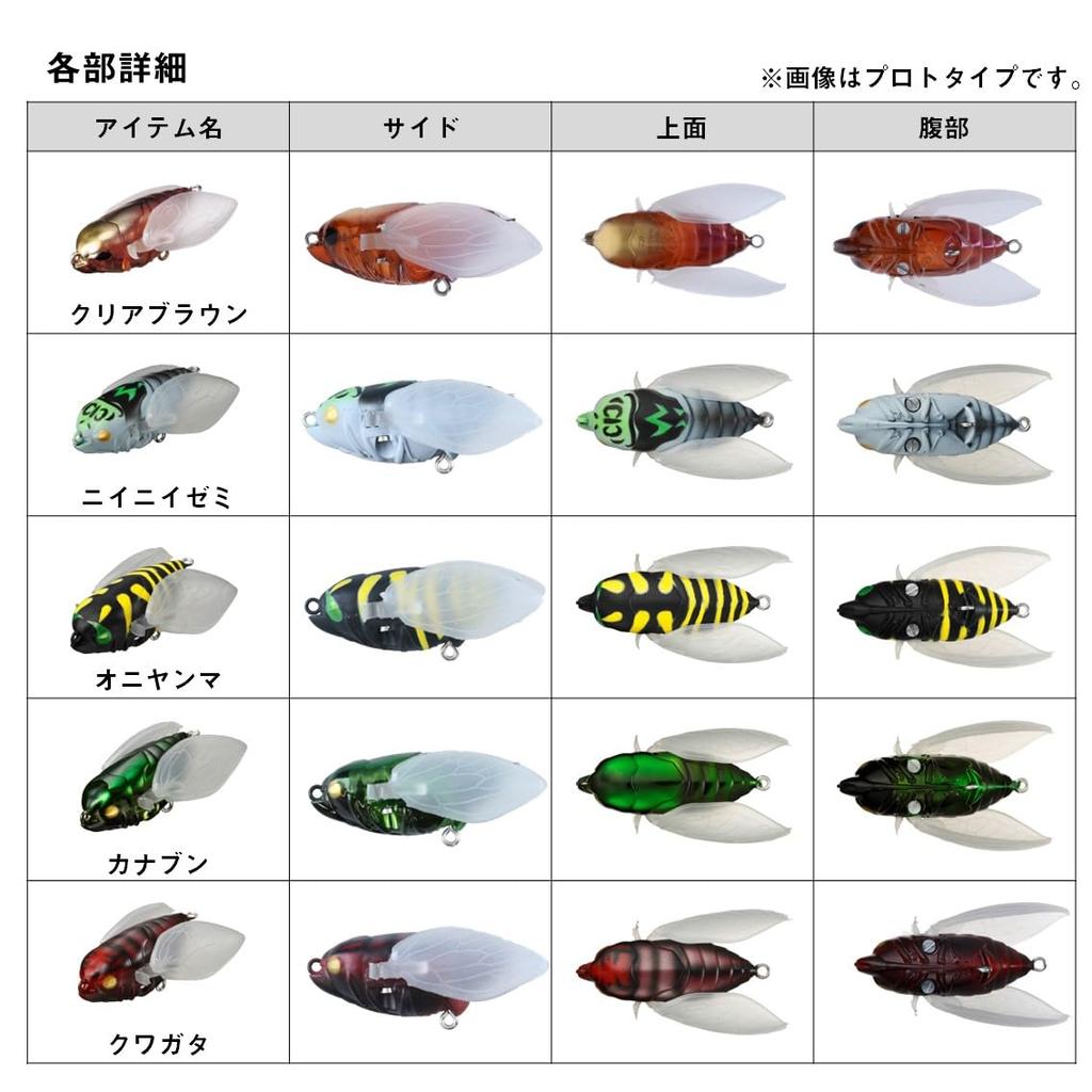 Daiwa Полу-воблер Drown Cicada REV Higurashi Jr.