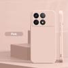 Для Poco X6 Pro Чехол квадратный жидкий силиконовый чехол для телефона Xiaomi Poco X6 Pro Poco X 6 Pro X6Pro Pocox6 Pro 5G противоударный мягкий чехол