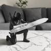 3D-печатный держатель для ручек Бэтмена, настольный органайзер из ПЛА для карандашей и маркеров, Декор в стиле супергероев для офиса и дома, Уникальный подарок для поклонников комиксов и фильмов