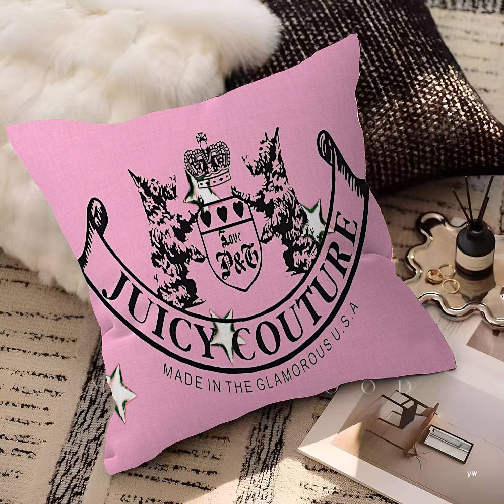 Парфюмы J-Juicy C-CoutureS-S Офисная наволочка-подушка Чехол на автомобильную подушку45X45СМ Наволочка для поясничной подушки Наволочка для диванной подушки
