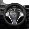 vcxja9 Suitable for Nissan Ultra-Thin Breathable Leather Steering Wheel Cover Suitable for Qashqai J10 J11 March Terrano2 Pathfinder R51 Note E12 