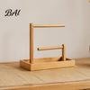 Desktop Storage Organizer Wooden Headband Holder Organizer, Large Capacity Box, Space Minimalist Unit Saving Multi Purpose Container, for Hair