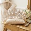 Wedding Crown Alloy Rhinestone Bridal Headpiece For Wedding Ceremony
