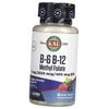 Витамин В6, В12 и метилфолат, B-6 B-12 Methyl Folate, 60таб Ягодный микс (36424036)