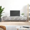VidaXL TV Cabinet Sonoma Grey 150x36x30 Cm Engineered Wood 829146