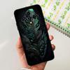 Для Infinix Zero 8 8i X687 X687B Модный Чехол-Броня в Стиле Дракона Металлический Покрашенный Чехол Для Infinix Zero8 Zero8i Черный Силиконовый Мягкий Чехол для Телефона