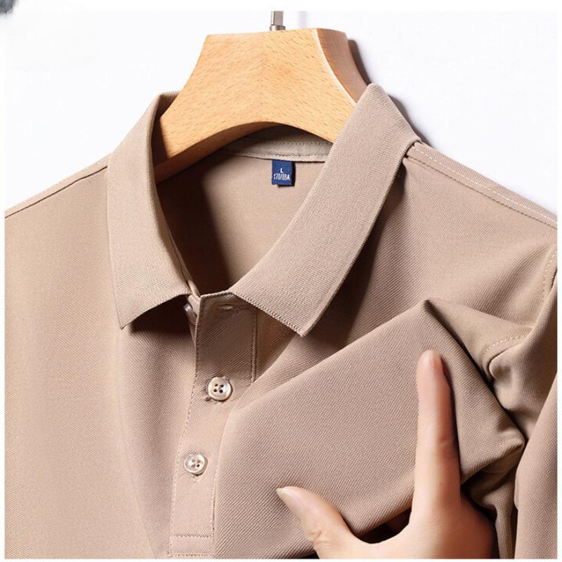 Сплошная цветная высококачественная рубашка-поло с короткими рукавами и принтом, мужская и женская одежда с лацканами