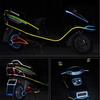 Motorcycle Security warning tape Bike Reflective Stickers Cycling Accessories Wheel Rim Decal