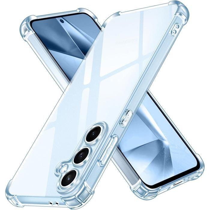 Coque pour Samsung Galaxy S24 FE - Antichoc Protection TPU Souple Transparent Phonillico®