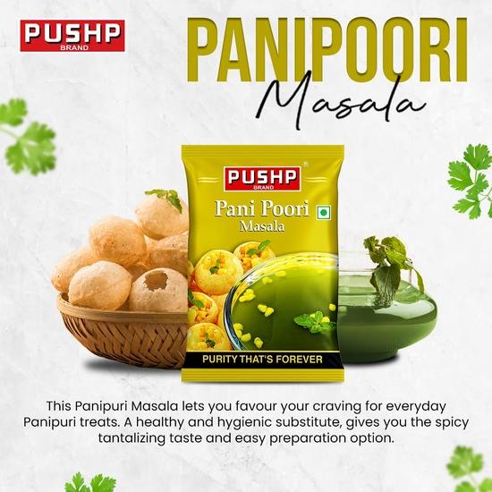 Брендовая сумка Panipuri Masala Pushp (500г упаковка) (Упаковка - 1)