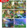 DIY 5d алмазная живопись животное мозаика лесной олень полная квадратная/круглая Алмазная вышивка лошадь настенное искусство ремесло