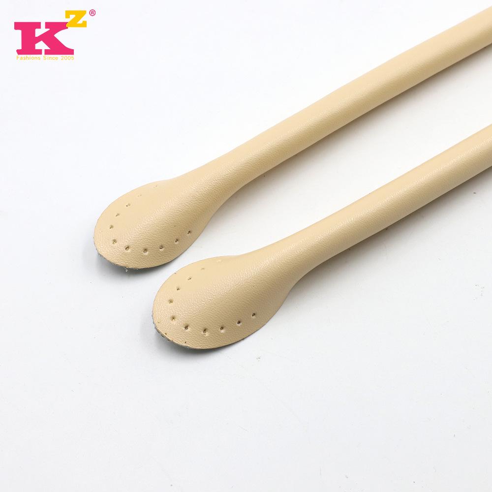 Черная натуральная кожаная ручка для сумки - 50 см, швейные нитки ручной работы из коровьей кожи, аксессуары для сумок своими руками