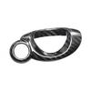 Real Carbon Fiber Car Start Stop Key Panel Cover For Mini Cooper R55 R56 R57 R58