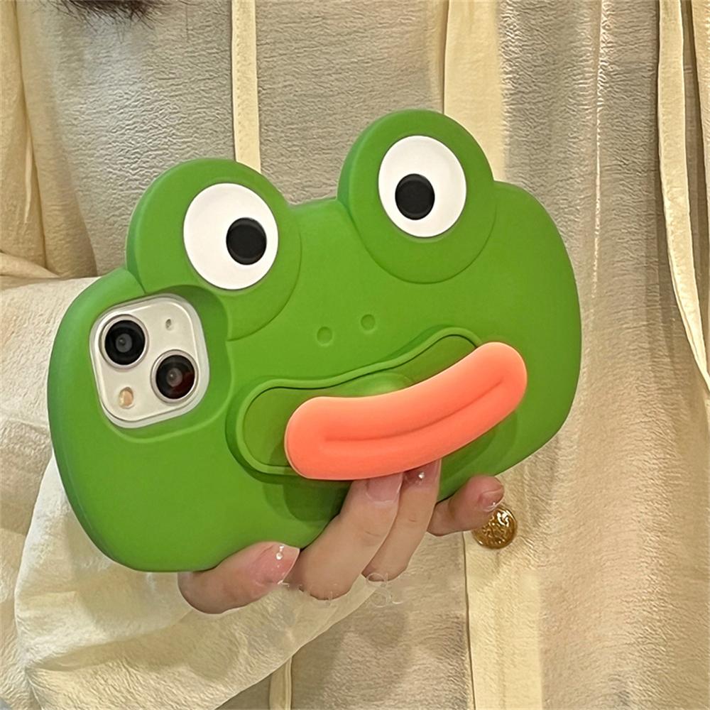 Корейский милый 3d забавный силиконовый защитный чехол с изображением колбасы и рта для Iphone 14 13 12 Pro Max 11 прекрасный противоударный мягкий чехол с держателем