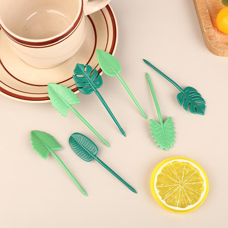 10 шт./компл., вилка для фруктов, пищевые зубочистки, украшение для обеда, бенто для детей, аксессуары, декор для торта, вечеринки, многоразовые вилки