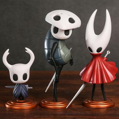 Hollow Knight Silksong Хорнет Квиррел Игровые Фигурки Коллекционная Модель Куклы Подарки 3 шт./набор