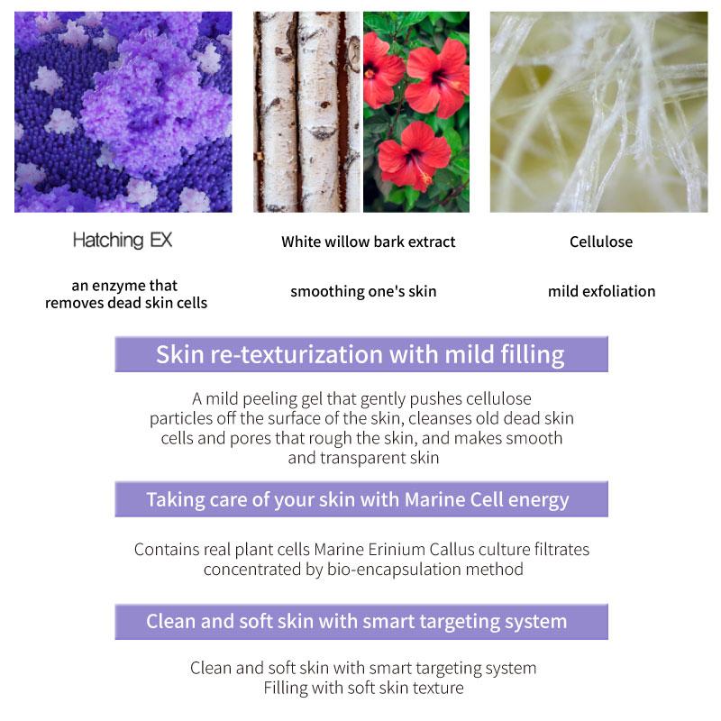 The Saem CELL RENEW Bio Micro Peel Soft Gel 160 мл Скраб, пилинг, уход за омертвевшей кожей, влага, успокаивающий, увлажняющий