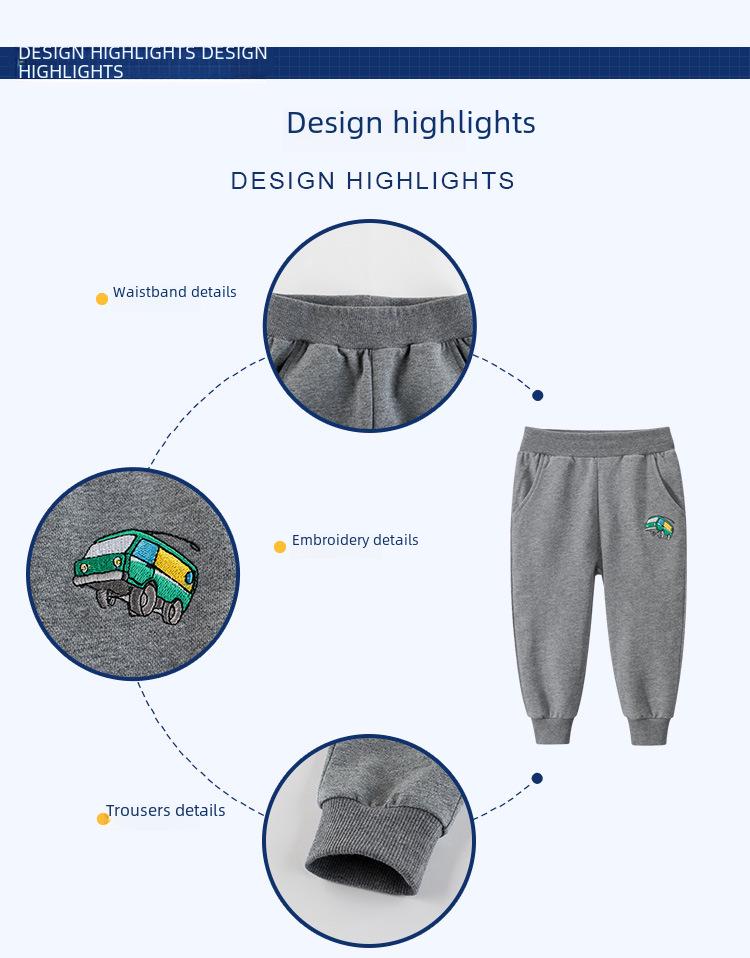 27KIDS Спортивные брюки для мальчиков на весну и осень - Повседневные детские брюки