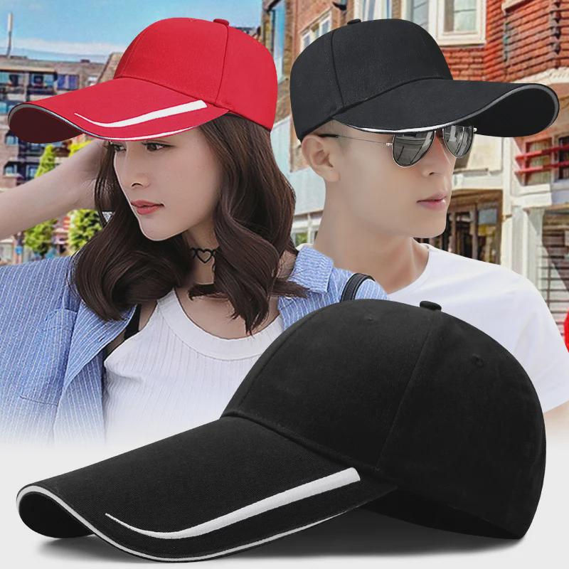 Men's Large Brim Baseball Cap for Spring/Summer Outdoor Sun Protection - Extended Size Duckbill Hat
