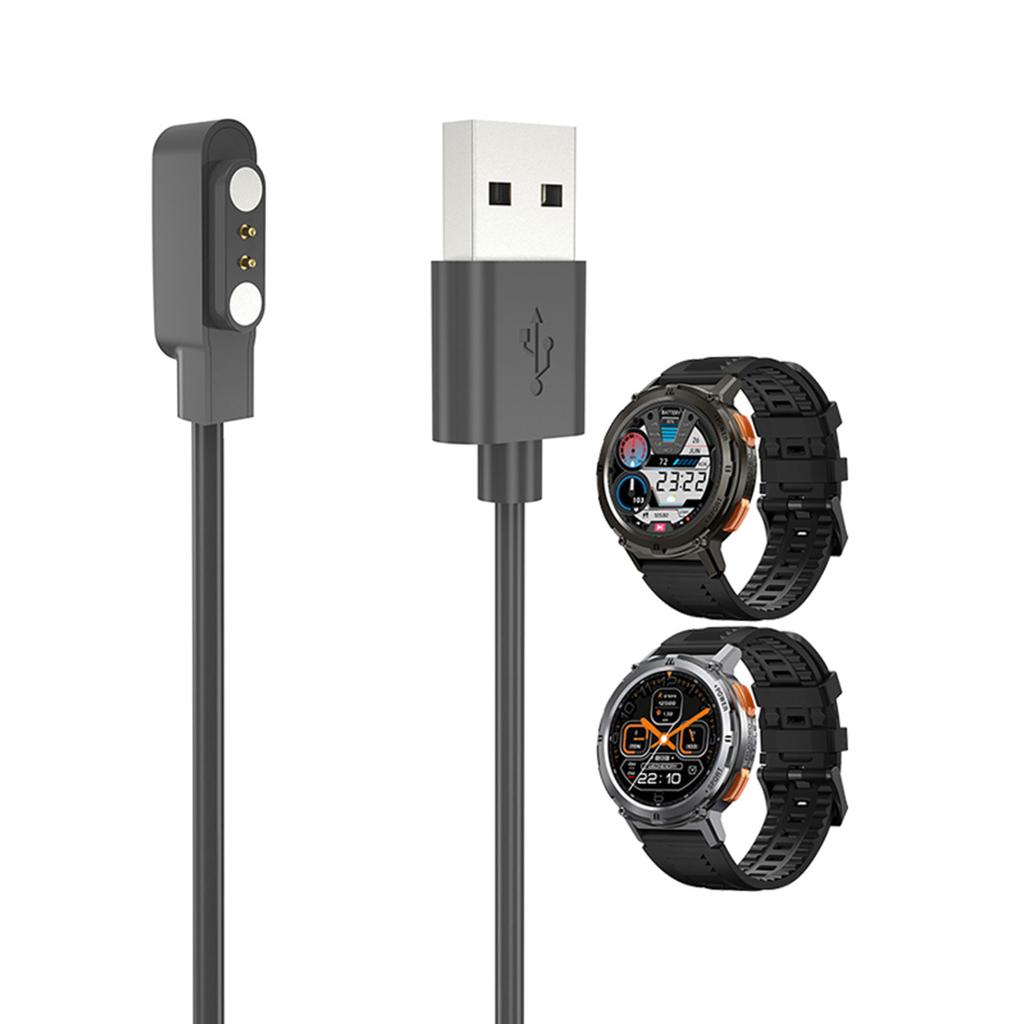 Магнитная подставка для зарядного устройства Smartwatch, держатель для док-шнура, совместимый с Tank T2, кабель для быстрой зарядки, адаптер питания, базовый кабель