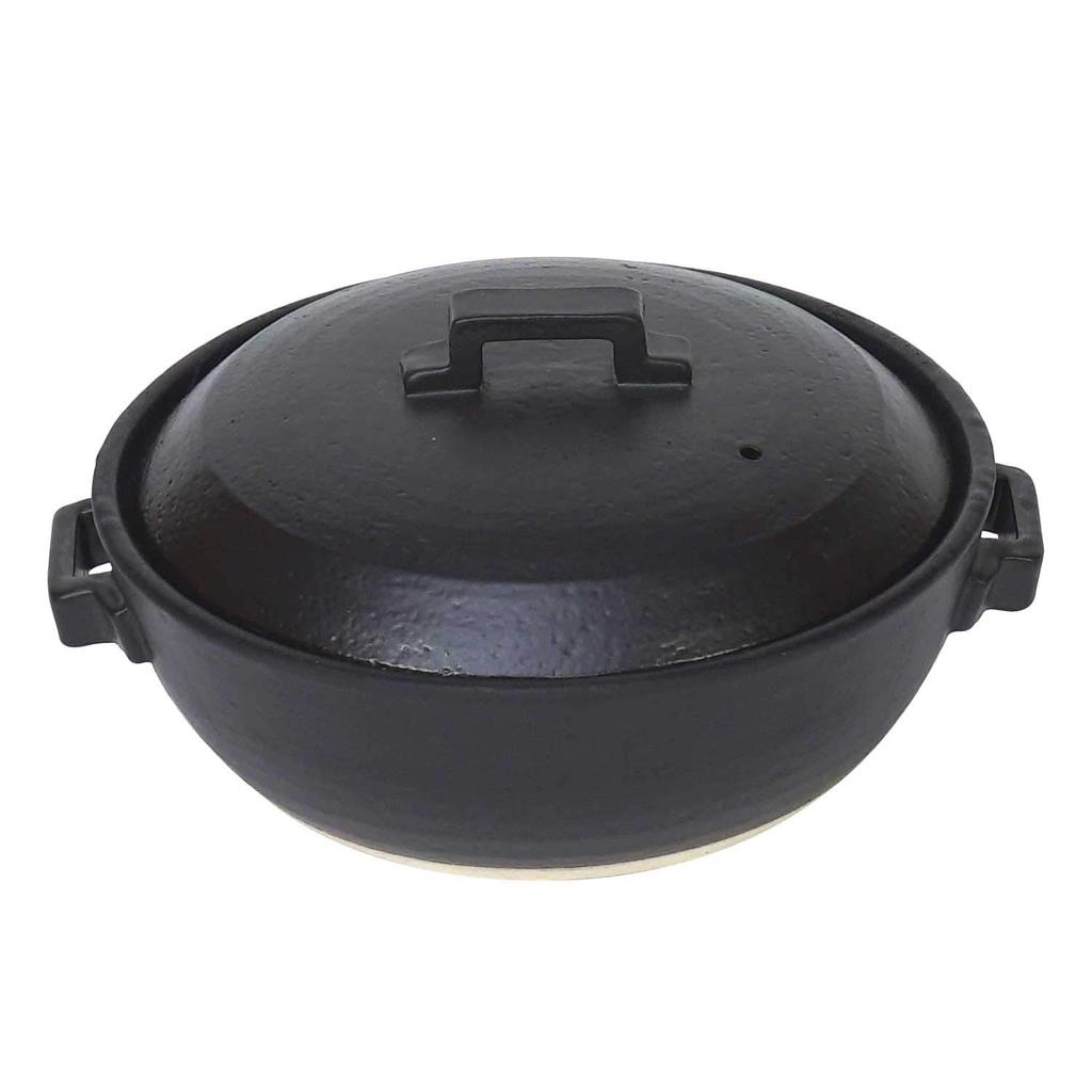 Глиняный горшок Maruyoshitouki STYLE BLACK 8 Керамическая обработка IH M0183 No.