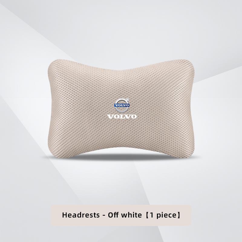 Car Seat Accessories Ice Silk Headrest Lumbar Support Pillow For Volvo XC90 V90 V60 XC60 V40 EC40 EX40 S80 S60 S90 C40 XC40 V70