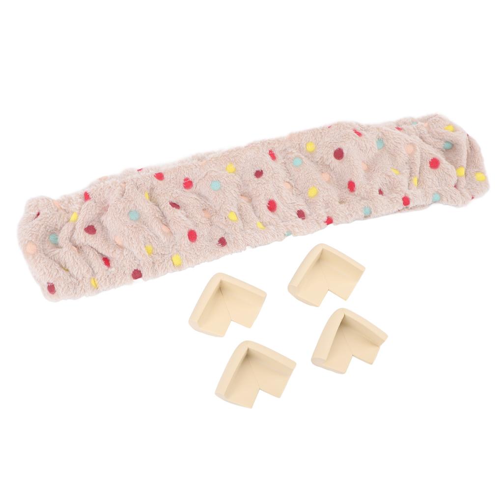 Rug Hooking Frame Cover Elastic Band Punch Needle Gripper Strip Flannel Cover for Cross Stitch