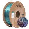 Filament для 3D-принтера ESUN PLA-Silk Mystic, 3 цвета, переплетенный градиент, 1,75 мм, пластиковый стержень, 1 кг, для FDM-печати, шелковистая блестящая текстура