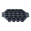 Iwachu Takoyaki 23 отверстия IH совместимый черный запеченный Nambu Tekki 24025 черный диаметр отверстия 4 см