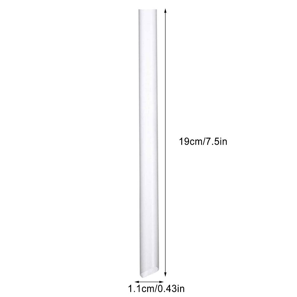 100 шт. Пластиковые соломинки черного цвета (Одноразовые Соломинки Материал Коктейль Сделай сам Для Кафе Бара Вечеринки Помолвки Дня рождения