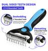 Professional Pet Deshedding Brush Dog Cat Grooming Tool Hair Fur Remover Undercoat Knot Cutter Comb for Puppy Shedding Supplies