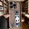 Крутая Синяя Мультяшная Ослик Мягкий ТПУ Ударопрочный Чехол Для Xiaomi Redmi Note 15 14 13 12 11 Pro Защитная Задняя Крышка От Падений