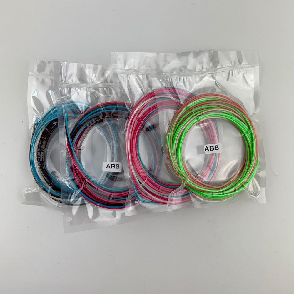 3D-печатная нить PLA 10/20 цветов Экологически чистые материалы для печати 3D-ручками 1,75 мм 100/200 метров.